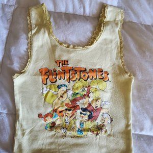 Flintstones crop tank- Juniors size Medium